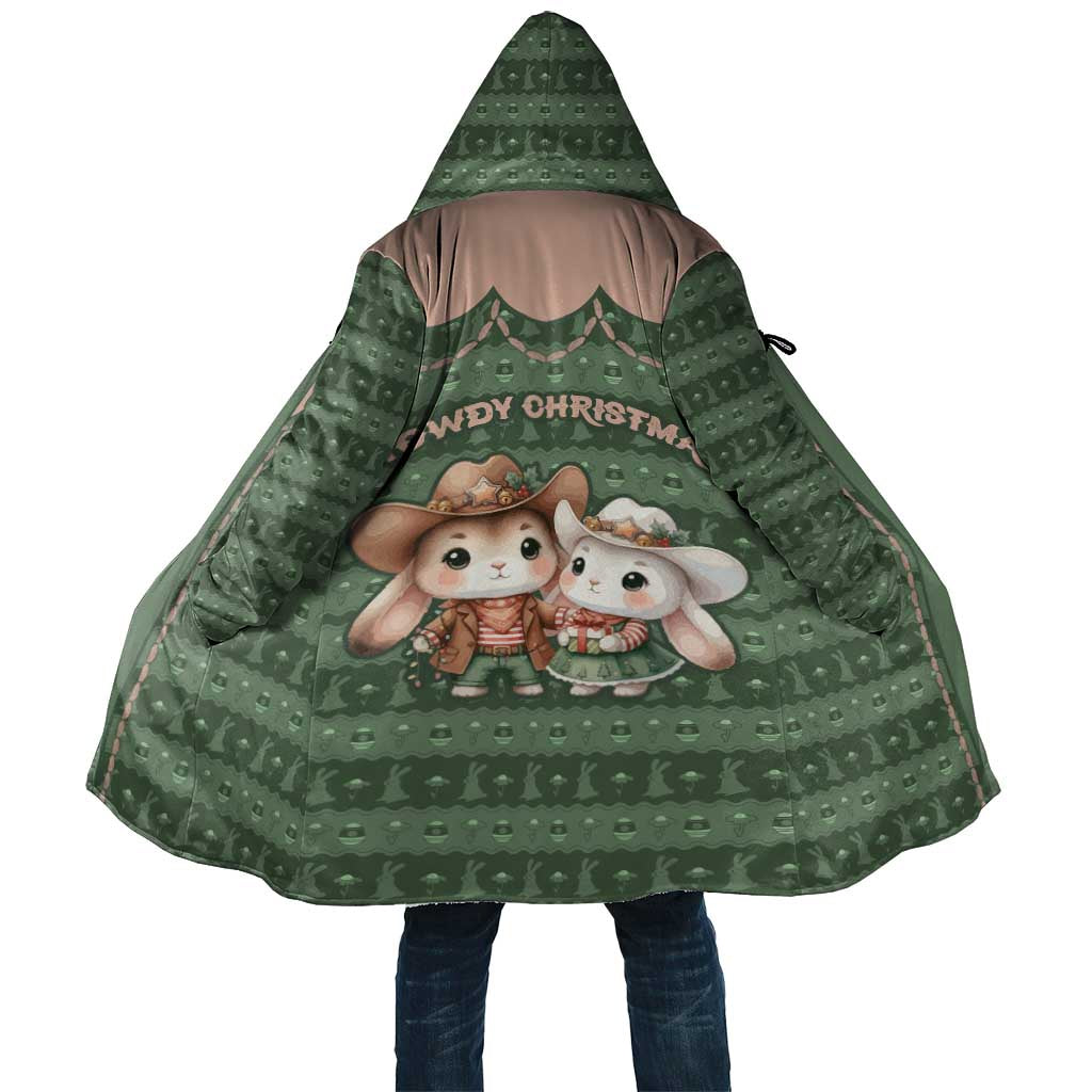 Western Yoke Cloak Rabbit Howdy Christmas - Wonder Print Shop