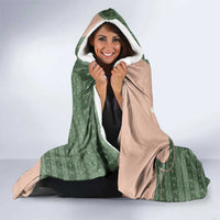 Western Yoke Hooded Blanket Rabbit Howdy Christmas - Wonder Print Shop