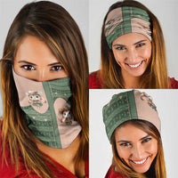 Western Yoke Neck Gaiter Rabbit Howdy Christmas - Wonder Print Shop