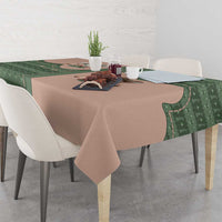 Western Yoke Tablecloth Rabbit Howdy Christmas - Wonder Print Shop