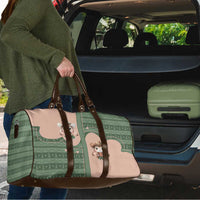 Western Yoke Travel Bag Rabbit Howdy Christmas - Wonder Print Shop