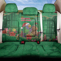 Dominica Christmas Back Car Seat Cover I Am Dreaming Of A Green Christmas - Wonder Print Shop