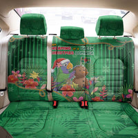 Dominica Christmas Back Car Seat Cover I Am Dreaming Of A Green Christmas - Wonder Print Shop