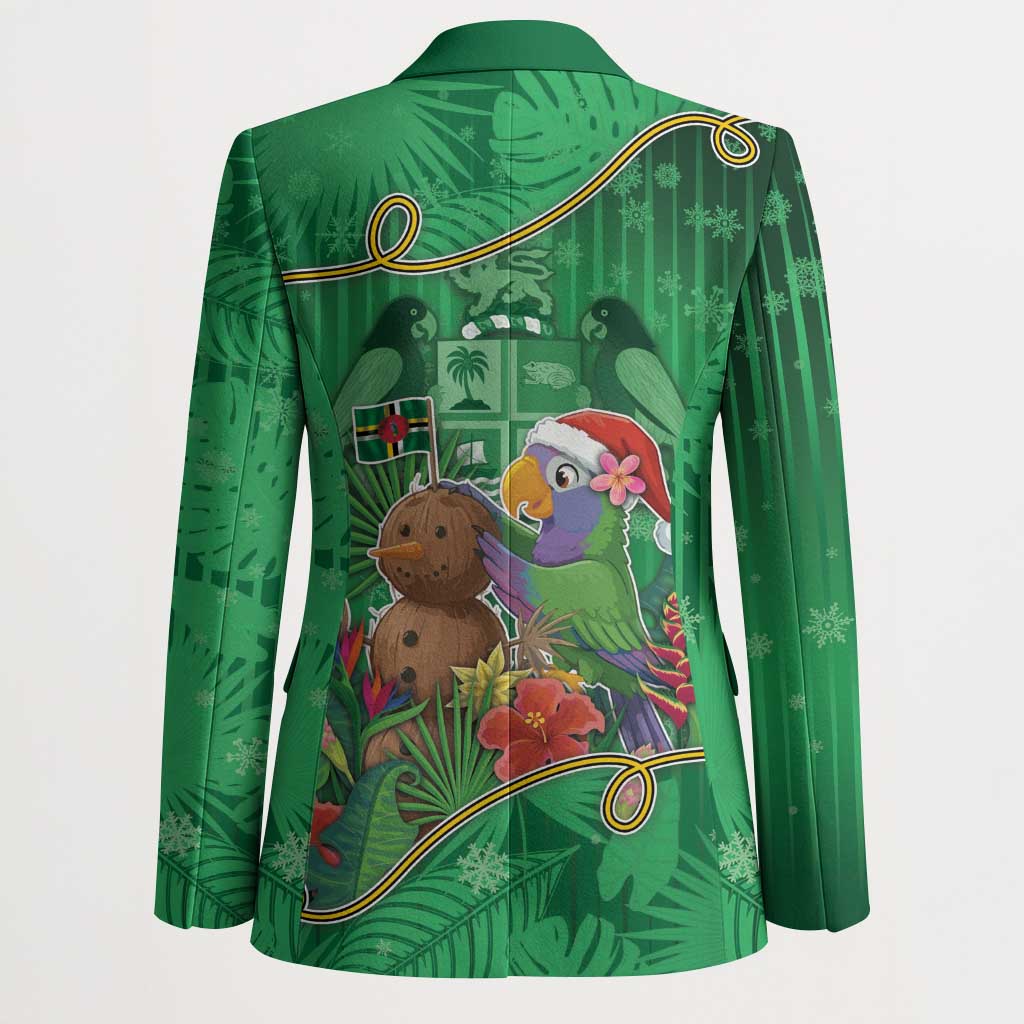 Dominica Christmas Blazer I Am Dreaming Of A Green Christmas - Wonder Print Shop