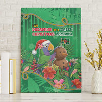 Dominica Christmas Canvas Wall Art I Am Dreaming Of A Green Christmas - Wonder Print Shop