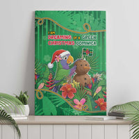 Dominica Christmas Canvas Wall Art I Am Dreaming Of A Green Christmas - Wonder Print Shop