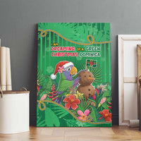 Dominica Christmas Canvas Wall Art I Am Dreaming Of A Green Christmas - Wonder Print Shop