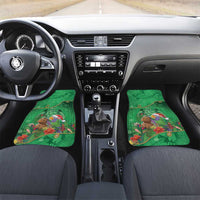 Dominica Christmas Car Mats I Am Dreaming Of A Green Christmas - Wonder Print Shop