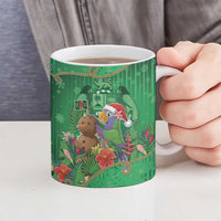 Dominica Christmas Ceramic Mug I Am Dreaming Of A Green Christmas - Wonder Print Shop