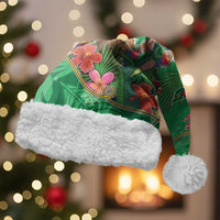 Dominica Christmas Santa Hat I Am Dreaming Of A Green Christmas - Wonder Print Shop