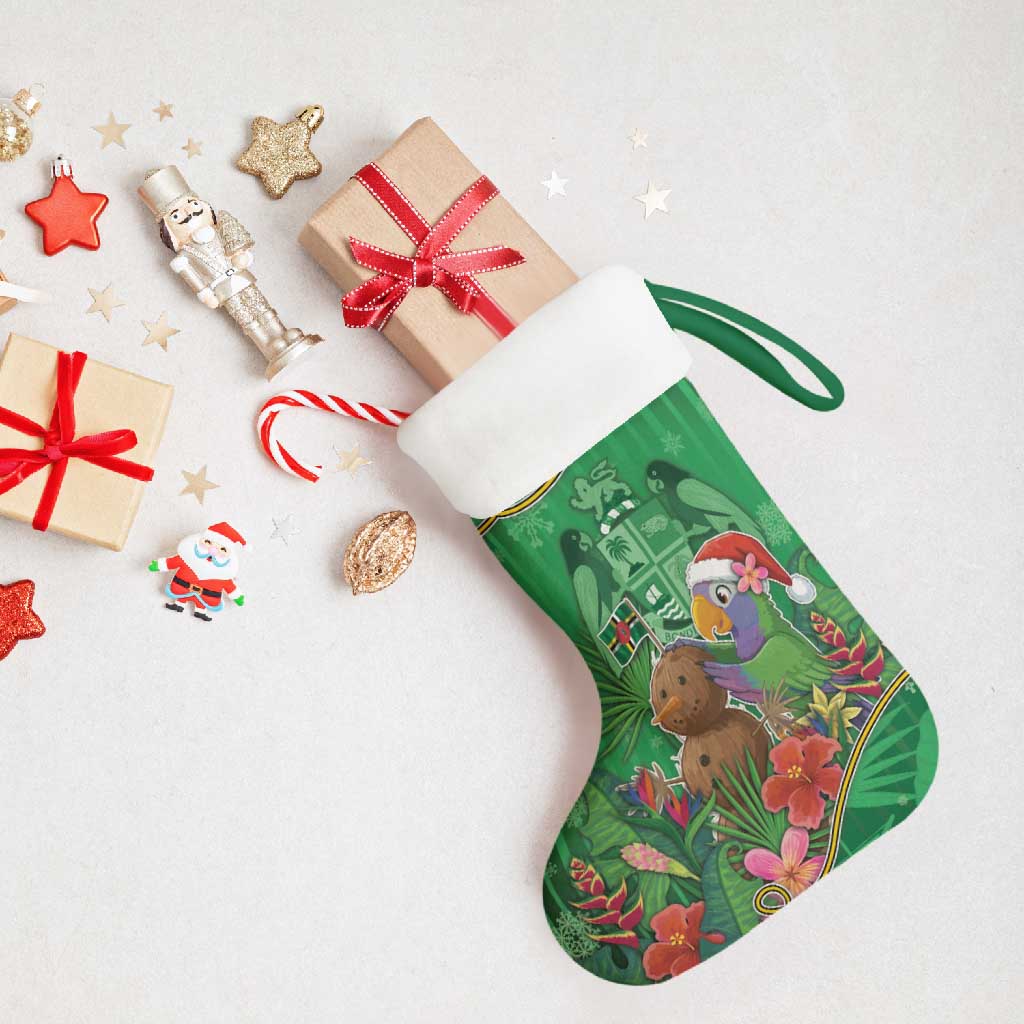 Dominica Christmas Stocking I Am Dreaming Of A Green Christmas - Wonder Print Shop