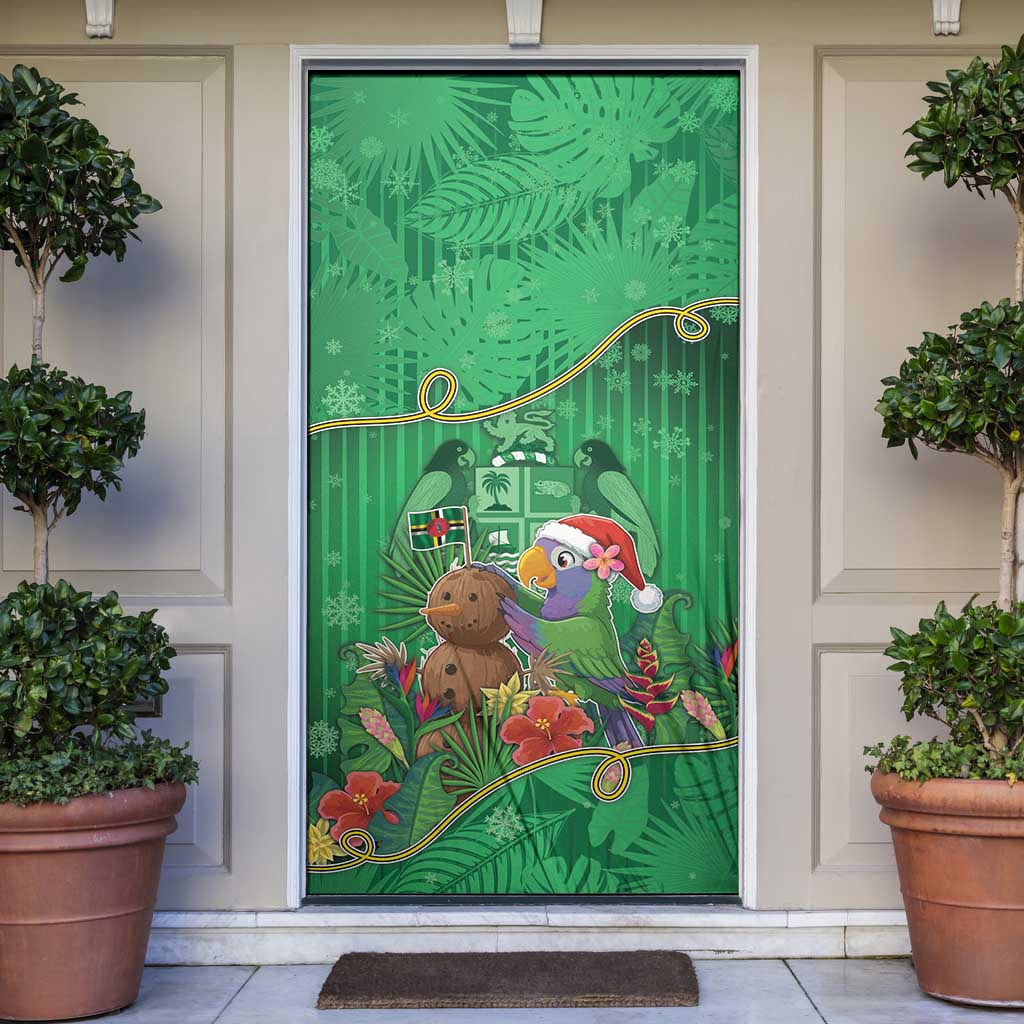 Dominica Christmas Door Cover I Am Dreaming Of A Green Christmas - Wonder Print Shop