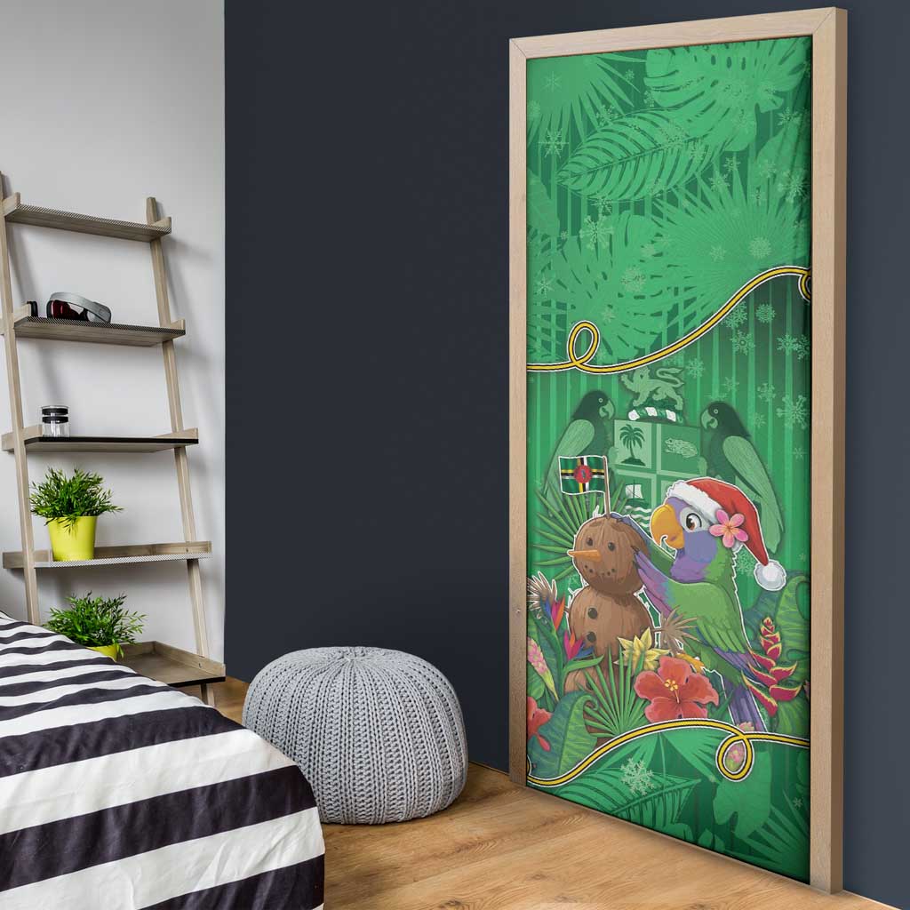 Dominica Christmas Door Cover I Am Dreaming Of A Green Christmas - Wonder Print Shop