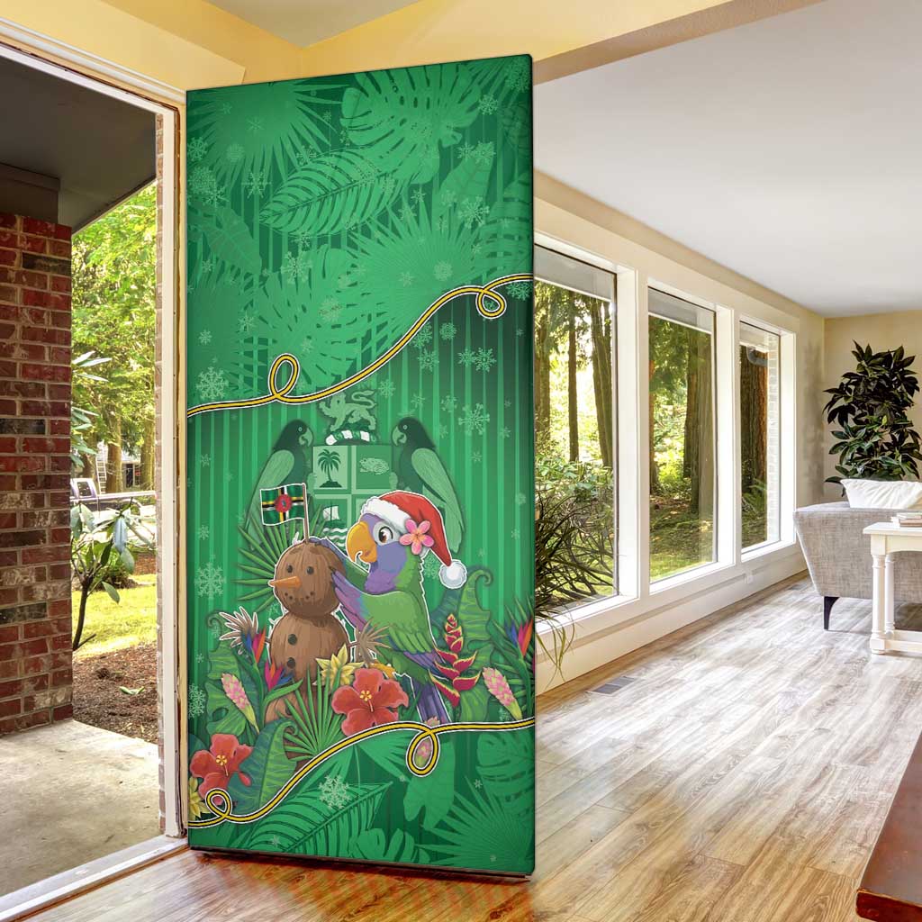 Dominica Christmas Door Cover I Am Dreaming Of A Green Christmas - Wonder Print Shop