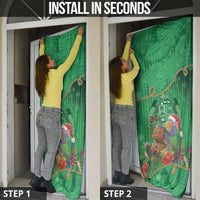 Dominica Christmas Door Cover I Am Dreaming Of A Green Christmas - Wonder Print Shop