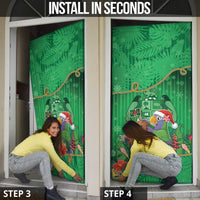 Dominica Christmas Door Cover I Am Dreaming Of A Green Christmas - Wonder Print Shop