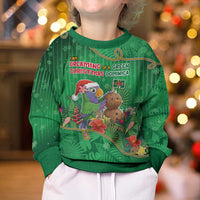 Dominica Christmas Kid Ugly Christmas Sweater I Am Dreaming Of A Green Christmas - Wonder Print Shop