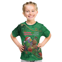 Dominica Christmas Kid T Shirt I Am Dreaming Of A Green Christmas - Wonder Print Shop