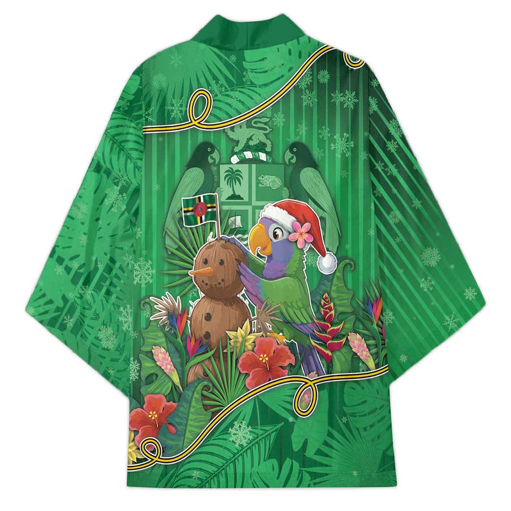Dominica Christmas Kimono I Am Dreaming Of A Green Christmas - Wonder Print Shop