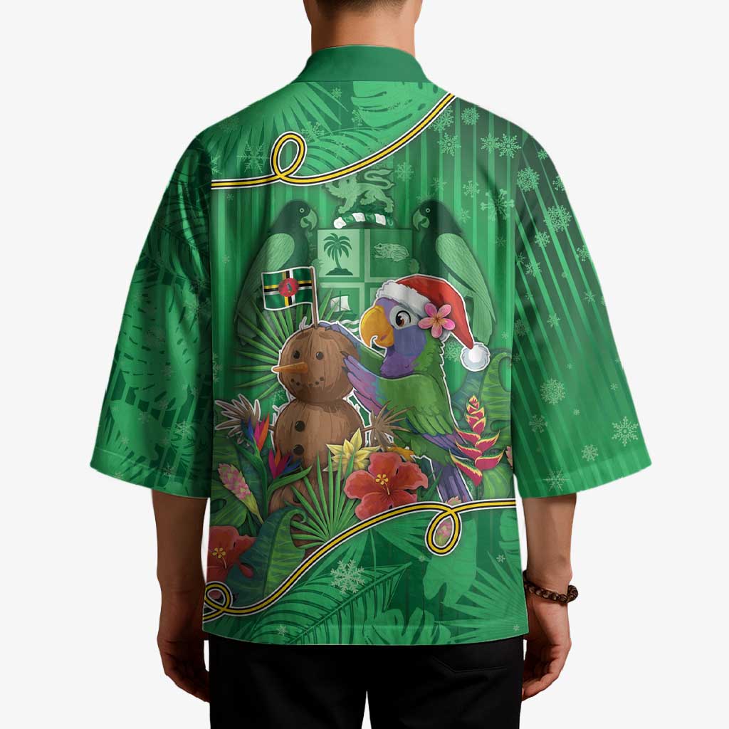 Dominica Christmas Kimono I Am Dreaming Of A Green Christmas - Wonder Print Shop