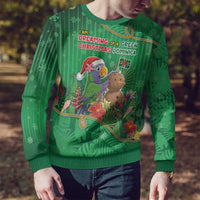 Dominica Christmas Ugly Christmas Sweater I Am Dreaming Of A Green Christmas - Wonder Print Shop