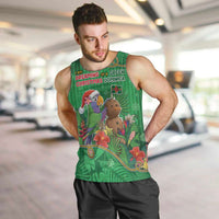 Dominica Christmas Men Tank Top I Am Dreaming Of A Green Christmas - Wonder Print Shop