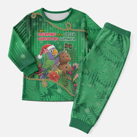 Dominica Christmas Pajama Set I Am Dreaming Of A Green Christmas - Wonder Print Shop