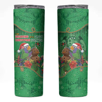 Dominica Christmas Skinny Tumbler I Am Dreaming Of A Green Christmas - Wonder Print Shop