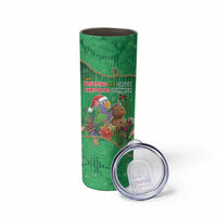 Dominica Christmas Skinny Tumbler I Am Dreaming Of A Green Christmas - Wonder Print Shop