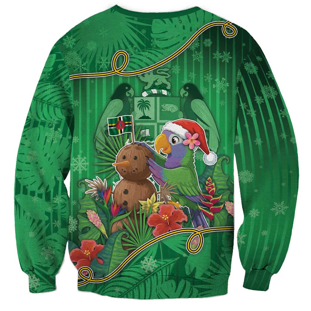 Dominica Christmas Sweatshirt I Am Dreaming Of A Green Christmas - Wonder Print Shop
