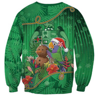 Dominica Christmas Sweatshirt I Am Dreaming Of A Green Christmas - Wonder Print Shop