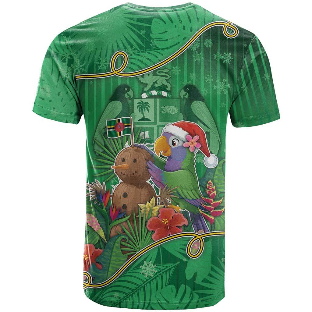 Dominica Christmas T Shirt I Am Dreaming Of A Green Christmas - Wonder Print Shop