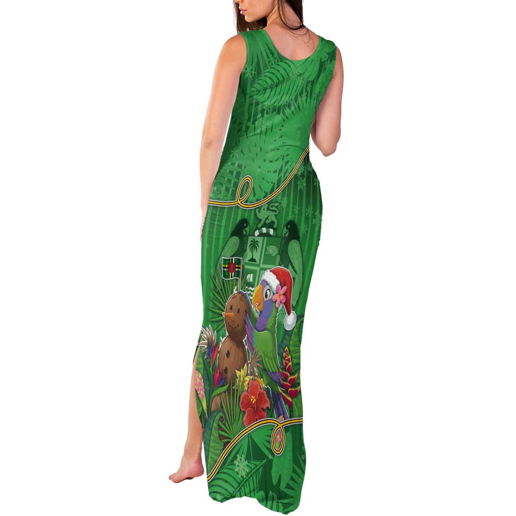 Dominica Christmas Tank Maxi Dress I Am Dreaming Of A Green Christmas - Wonder Print Shop
