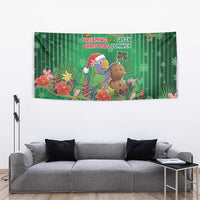 Dominica Christmas Tapestry I Am Dreaming Of A Green Christmas - Wonder Print Shop