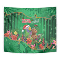 Dominica Christmas Tapestry I Am Dreaming Of A Green Christmas - Wonder Print Shop