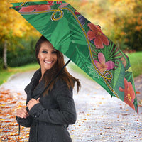 Dominica Christmas Umbrella I Am Dreaming Of A Green Christmas - Wonder Print Shop