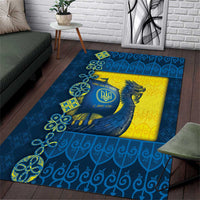 Kievan Rus Area Rug Slavic Dragon Ship - Wonder Print Shop
