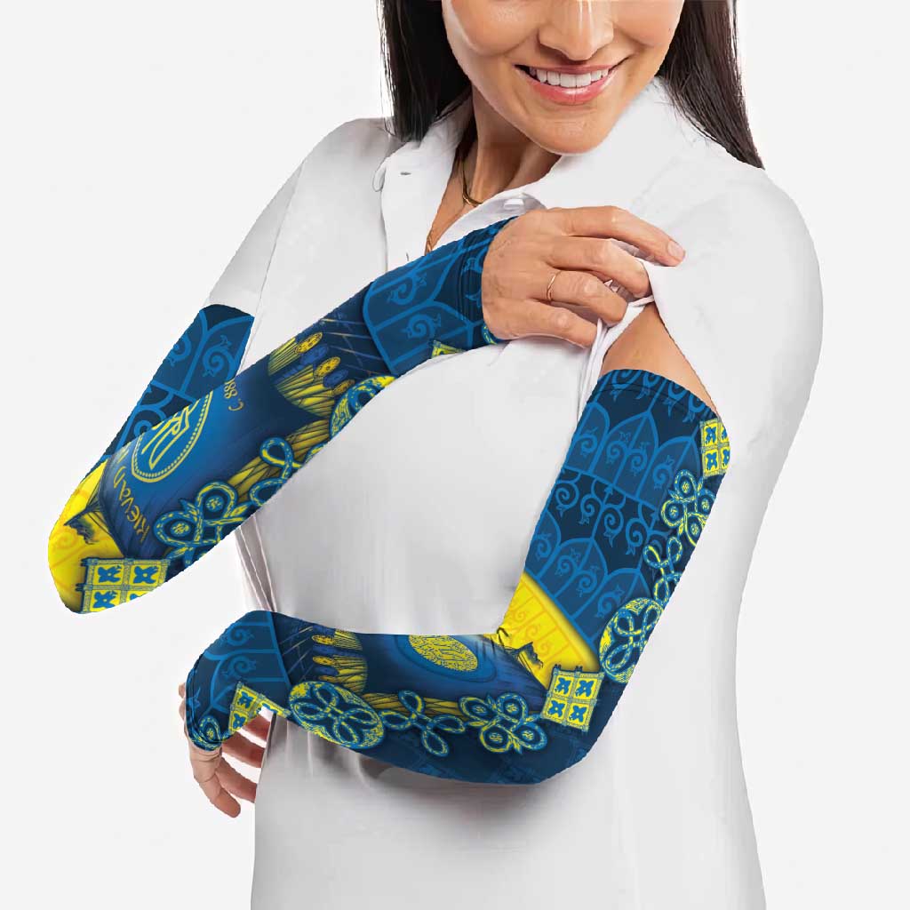 Kievan Rus Arm Sleeves Slavic Dragon Ship - Wonder Print Shop