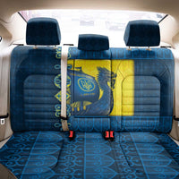 Kievan Rus Back Car Seat Cover Slavic Dragon Ship - Wonder Print Shop