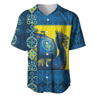 Kievan Rus Baseball Jersey Slavic Dragon Ship - Wonder Print Shop