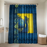 Kievan Rus Bathroom Set Slavic Dragon Ship - Wonder Print Shop