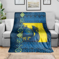 Kievan Rus Blanket Slavic Dragon Ship - Wonder Print Shop