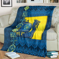 Kievan Rus Blanket Slavic Dragon Ship - Wonder Print Shop