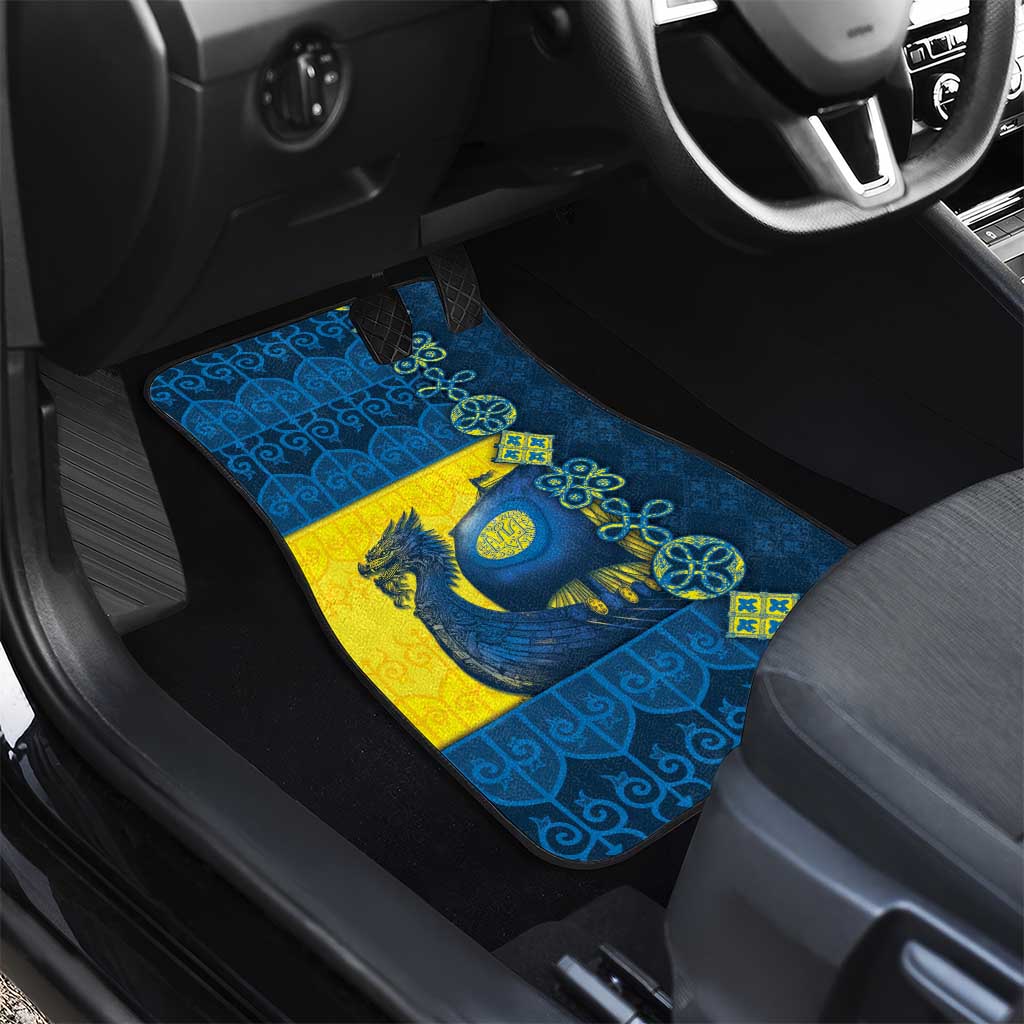 Kievan Rus Car Mats Slavic Dragon Ship - Wonder Print Shop