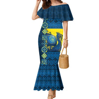 Kievan Rus Family Matching Mermaid Dress and Hawaiian Shirt Slavic Dragon Ship - Wonder Print Shop