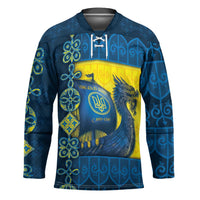 Kievan Rus Hockey Jersey Slavic Dragon Ship - Wonder Print Shop