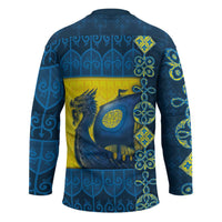 Kievan Rus Hockey Jersey Slavic Dragon Ship - Wonder Print Shop