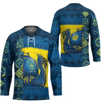 Kievan Rus Hockey Jersey Slavic Dragon Ship - Wonder Print Shop