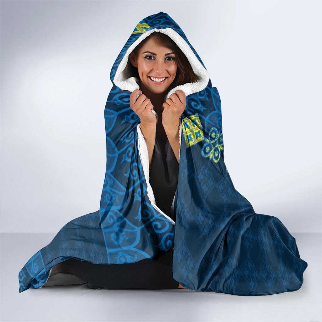 Kievan Rus Hooded Blanket Slavic Dragon Ship - Wonder Print Shop