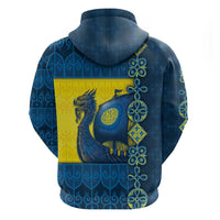 Kievan Rus Hoodie Slavic Dragon Ship - Wonder Print Shop